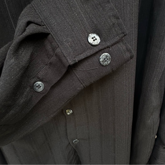 Vintage Long Sleeved Gauchu Button Down Shirt - Picture 6 of 14